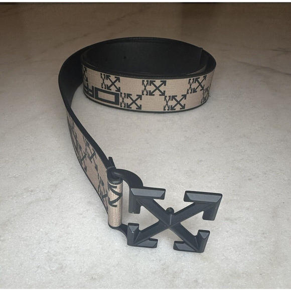 Off-White Other - OFF-WHITE Belt Mens 40-42 Arrow Monogram Virgil Abloh Designer Belt Avant Garde